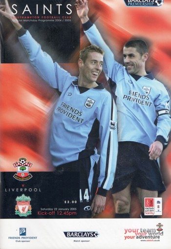 Match programme